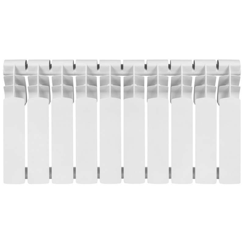 Радиатор отопления Kroner Alma 200М 350/80/96 мм 10 секций биметалл белый CV034117