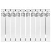 Радіатор опалення Kroner Alma 500Р 500/80/100 10 секцій біметал білий CV034119