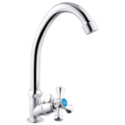 Кран для кухни на одну воду Kroner KRM Rhein-C090 одновентильный хром CV012068