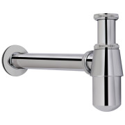 Сифон для раковины Kroner KRM C965 1¼ без выпуска латунь хром CV022947