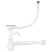 Сифон для кухонной мойки Kroner KRP KS02R-1 3½''х40/50 мм с отводом для стиральной машины CV032077