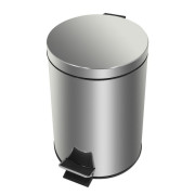 Відро для сміття Kroner KRM Rizze-ACE413 8 л метал/пластик хром CV022923