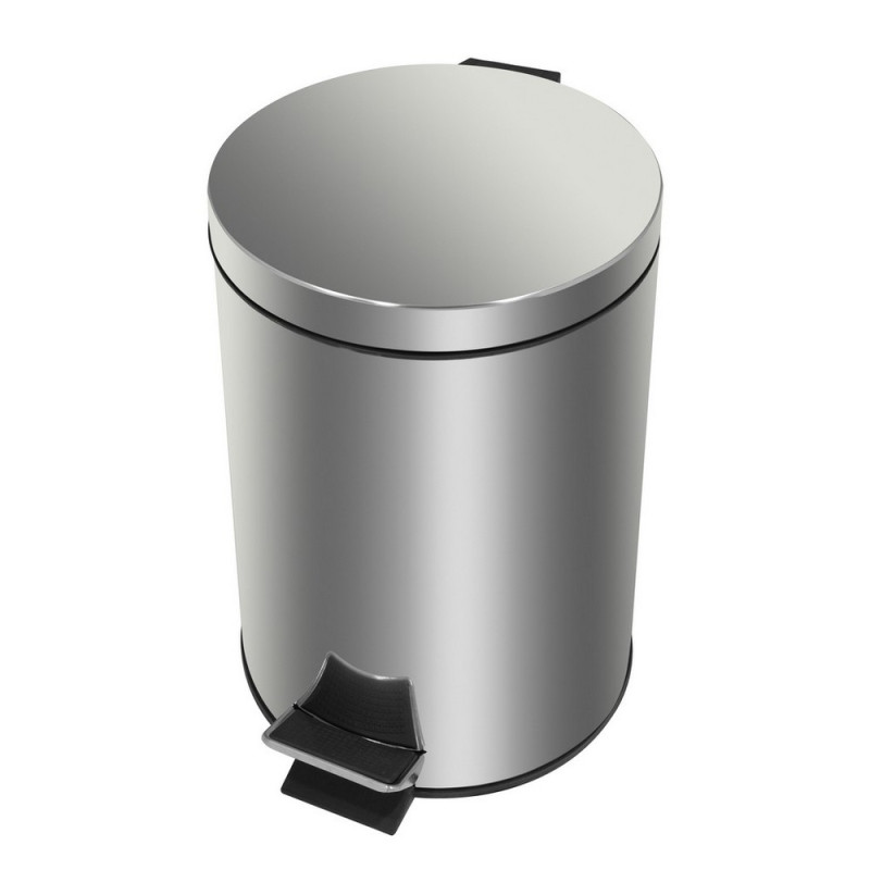 Відро для сміття Kroner KRM Rizze-ACE412 5 л метал/пластик хром CV022922