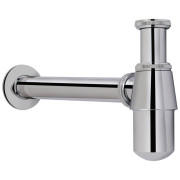 Сифон для раковини Kroner KRM C965 1¼ без випуску латунь хром CV022947