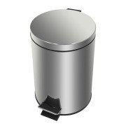 Ведро для мусора Kroner KRM Rizze-ACE412 5 л металл/пластик хром CV022922