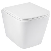 Унитаз подвесной Kroner Eifel KE493436WHIR 34х48,5 см с крышкой Soft-Close фаянс белый CV029610