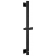 Штанга для душу Kroner KRP Edelstahl Kubus-SCH230 65 см нержавіюча сталь чорний CV034876