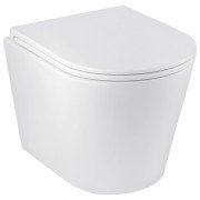 Унитаз подвесной Kroner Armada KA513636WHIR 36х51 см с крышкой Soft-Close фаянс белый CV029610