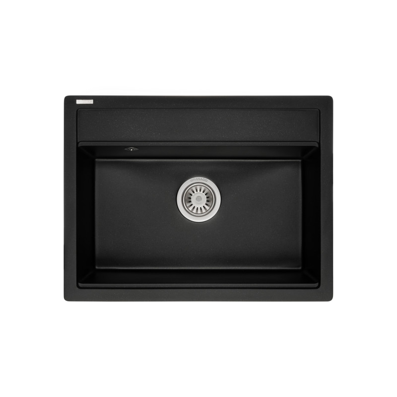 Мойка для кухни Granado Artes 65х49,7 см наногранит black shine gr3601