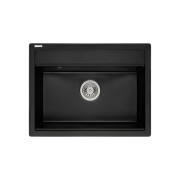 Мойка для кухни Granado Artes 65х49,7 см наногранит black shine gr3601