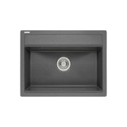 Мийка для кухні Granado Artes 65х49,7 см нанограніт графіт gr3609