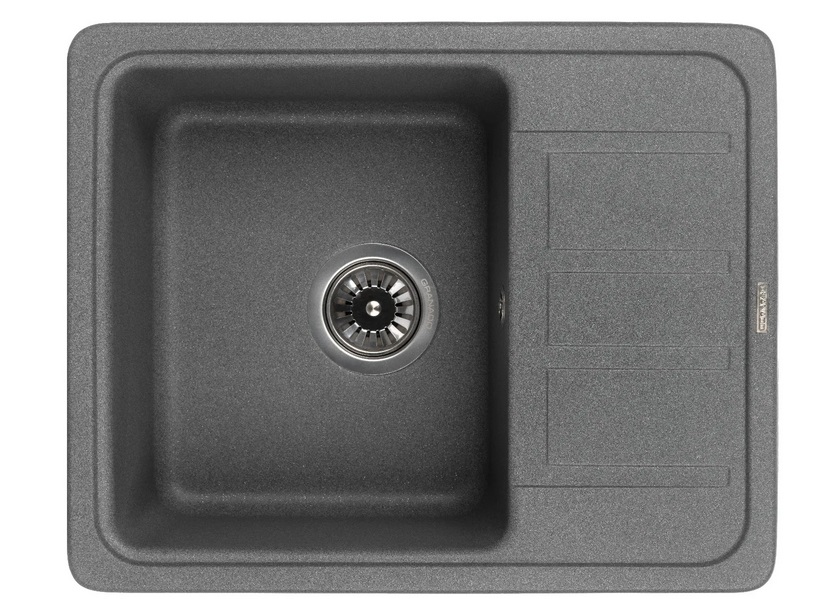 Мойка для кухни Granado Alanis 57,4х46 см наногранит графит 2709