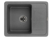 Мийка для кухні Granado Alanis 57,4х46 см нанограніт графіт 2709