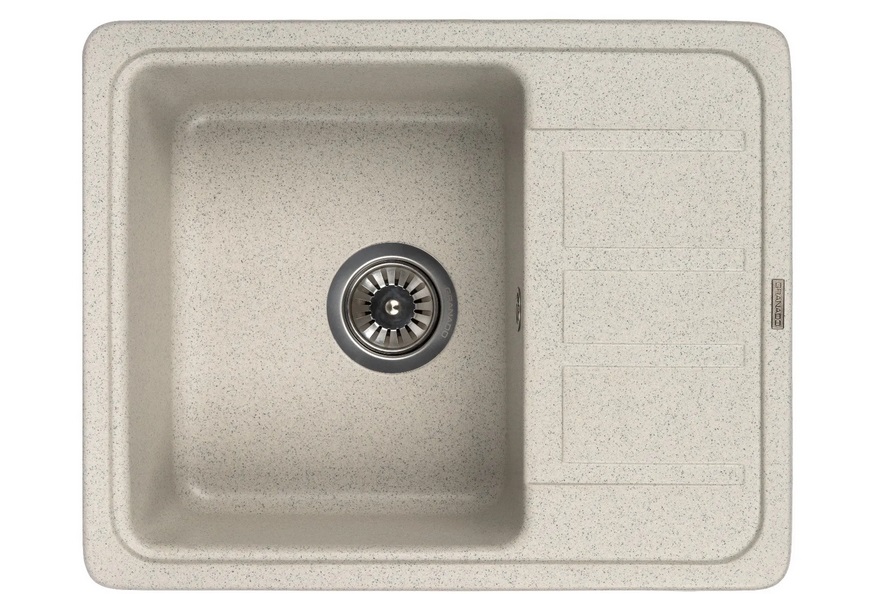 Мойка для кухни Granado Alanis 57,4х46 см наногранит gris 2708