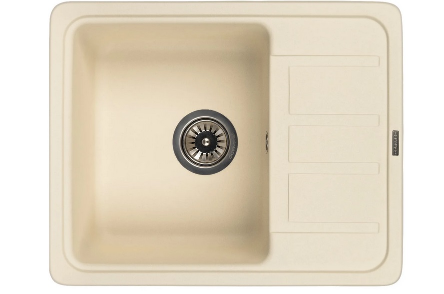 Мойка для кухни Granado Alanis 57,4х46 см наногранит ivory 2704