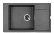 Мойка для кухни Granado Almeria 77,5х49 см наногранит графит 3109