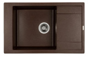 Мойка для кухни Granado Almeria 77,5х49 см наногранит marron 3106
