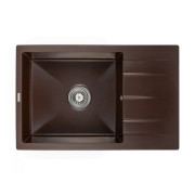 Мойка для кухни Granado Navia 77,5х49,5 см наногранит marron gr3806