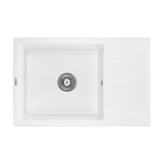 Мойка для кухни Granado Navia 77,5х49,5 см наногранит white gr3805