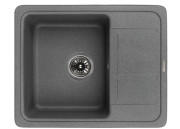 Мойка для кухни Granado Alanis 57,4х46 см наногранит графит 2709