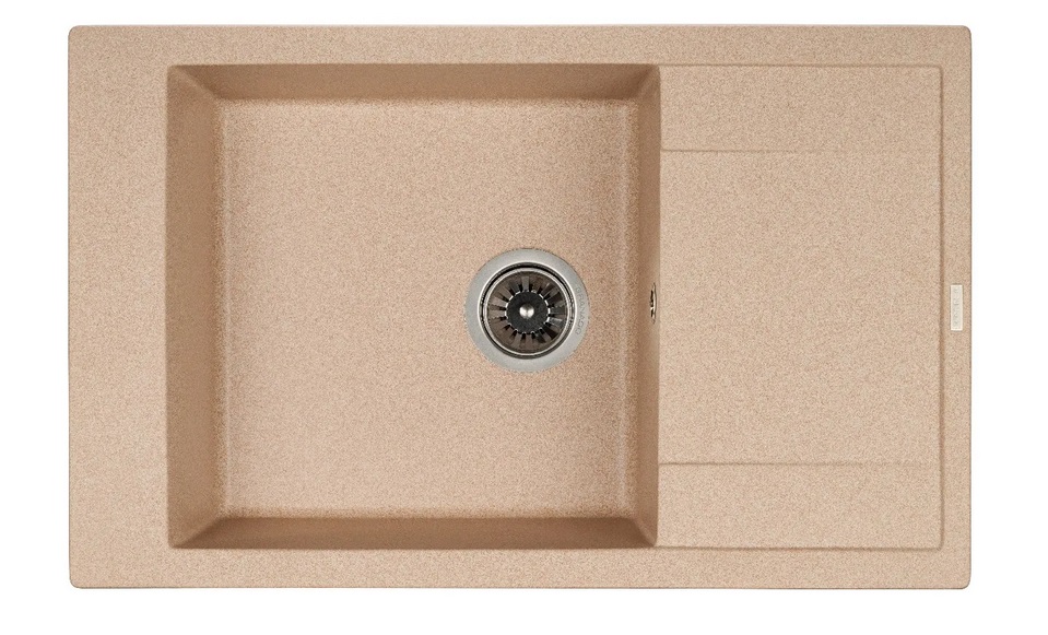 Мийка для кухні Granado Almeria 77,5х49 см нанограніт avena 3102