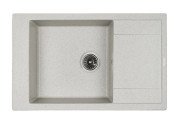 Мийка для кухні Granado Almeria 77,5х49 см нанограніт gris 3108