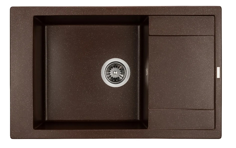 Мийка для кухні Granado Almeria 77,5х49 см нанограніт marron 3106