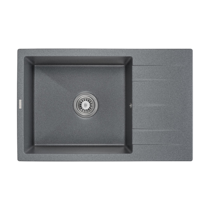 Мойка для кухни Granado Navia 77,5х49,5 см наногранит графит gr3809