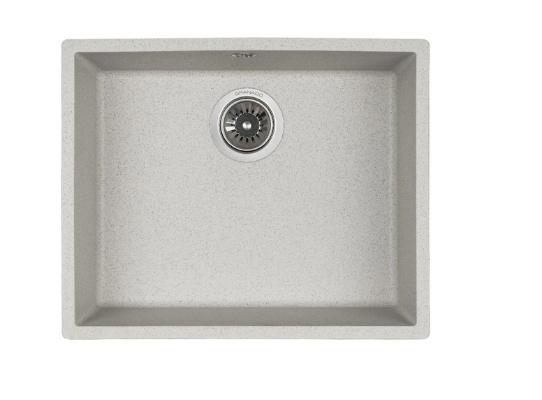 Мойка для кухни Granado Under top Max под столешницу 53,6х43,5 см наногранит gris 3008