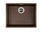 Мойка для кухни Granado Under top Max под столешницу 53,6х43,5 см наногранит marron 3006