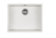 Мойка для кухни Granado Under top Max под столешницу 53,6х43,5 см наногранит white 3005