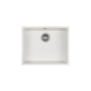 Мойка для кухни Granado Under top L под столешницу 60,6х45,6 см наногранит white gr3505