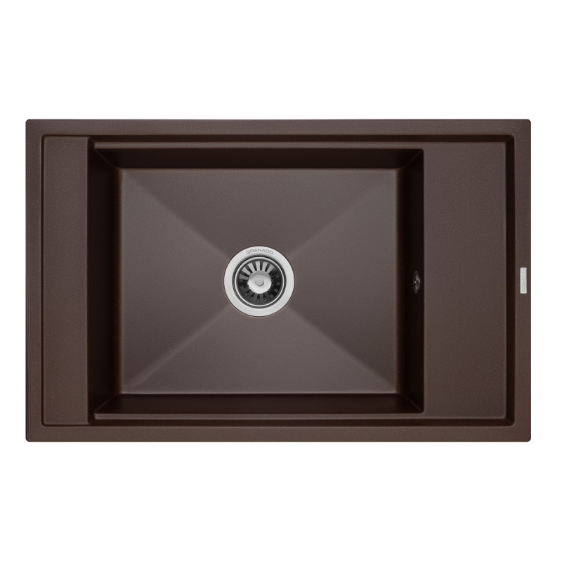 Мойка для кухни Granado Estella 78х50 см наногранит marron 3306