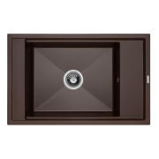 Мойка для кухни Granado Estella 78х50 см наногранит marron 3306