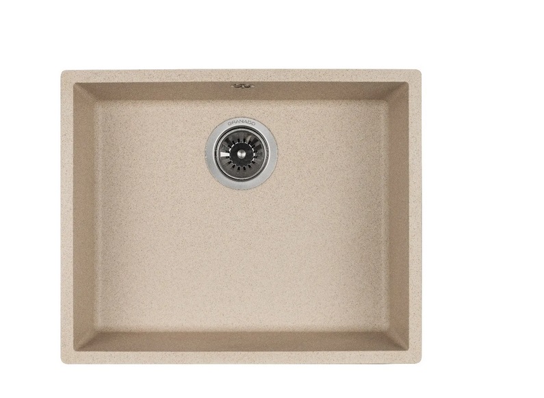 Мойка для кухни Granado Under top Max под столешницу 53,6х43,5 см наногранит terra 3003