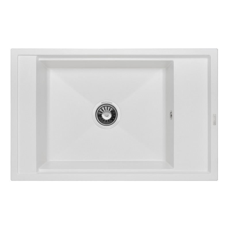Мойка для кухни Granado Estella 78х50 см наногранит white 3305
