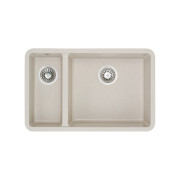 Мийка для кухні Granado Under top double під стільницю 70,5х44,5 см нанограніт terra gr3403