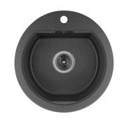 Мойка для кухни Granado Lugo 48х49,5 см наногранит графит 2809