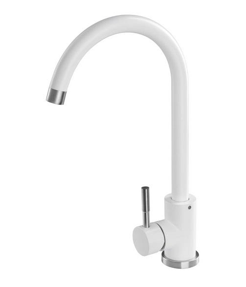 Смеситель для кухни Granado Elche Lux однорычажный white gz0105L