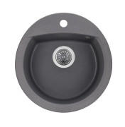 Мийка для кухні Granado Ronda 47х49 см нанограніт графіт 2209