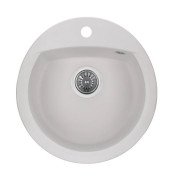 Мойка для кухни Granado Ronda 47х49 см наногранит white 2205