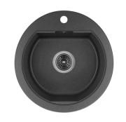 Мийка для кухні Granado Lugo 48х49,5 см нанограніт графіт 2809