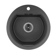 Мойка для кухни Granado Lugo 48х49,5 см наногранит графит 2809