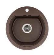 Мойка для кухни Granado Lugo 48х49,5 см наногранит marron 2806