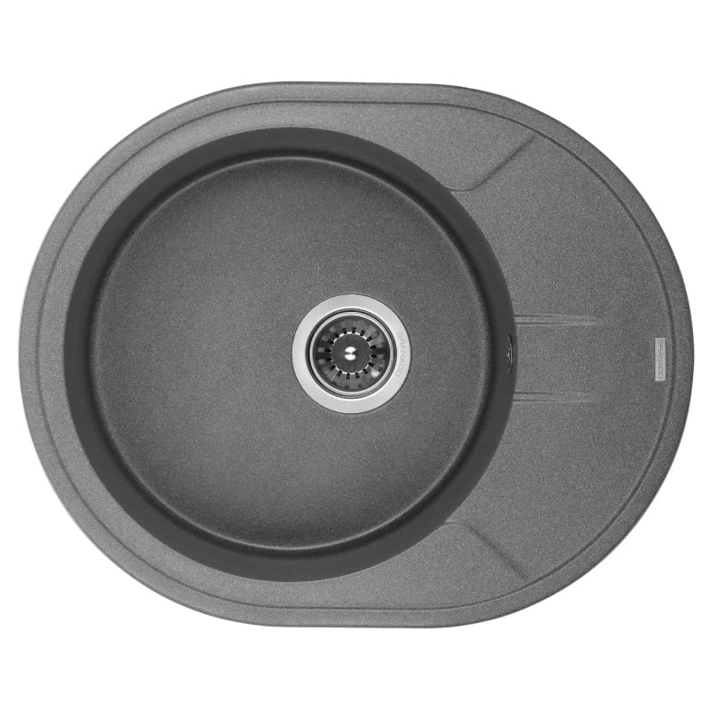 Мойка для кухни Granado Marbella 60,6х49,5 см наногранит графит 2909