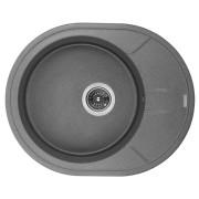 Мийка для кухні Granado Marbella 60,6х49,5 см нанограніт графіт 2909