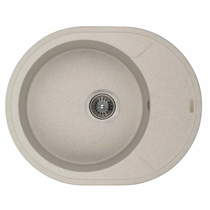 Мойка для кухни Granado Marbella 60,6х49,5 см наногранит gris 2908