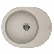 Мийка для кухні Granado Marbella 60,6х49,5 см нанограніт gris 2908