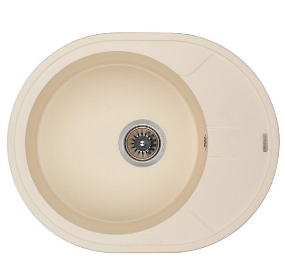 Мойка для кухни Granado Marbella 60,6х49,5 см наногранит ivory 2904