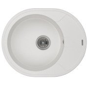 Мийка для кухні Granado Marbella 60,6х49,5 см нанограніт white  2905